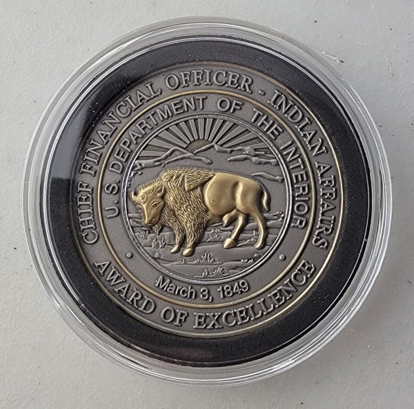 CFO Indian Affairs - Challenge Coin