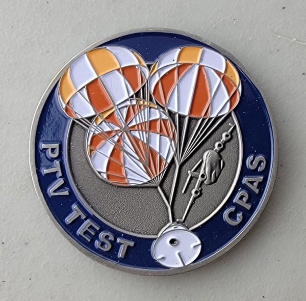 PCDTV TEST - CPAS - Challenge Coin