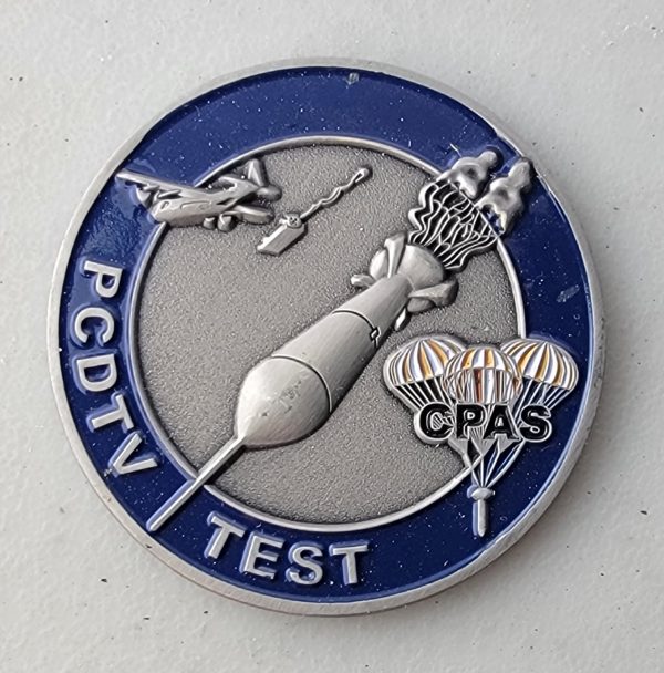 PCDTV TEST - CPAS - Challenge Coin - Image 2