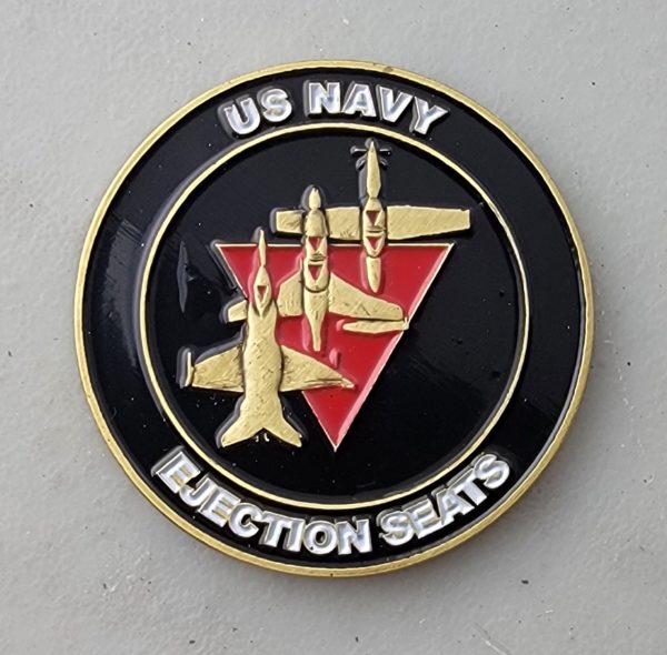 US NAVY - Ejection Seats - Challenge Coin