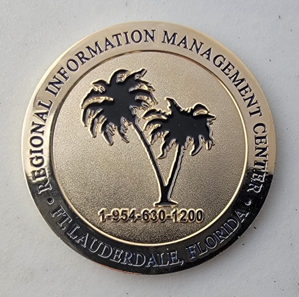 REGIONAL INFORMATION MANAGEMENT CENTER - Challenge Coin - Image 2