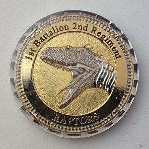 1B2R - RAPTORS - Challenge Coin