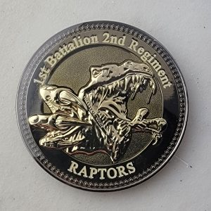 1B2R - RAPTORS - Challenge Coin