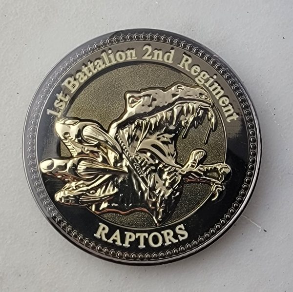 1B2R - RAPTORS - Challenge Coin