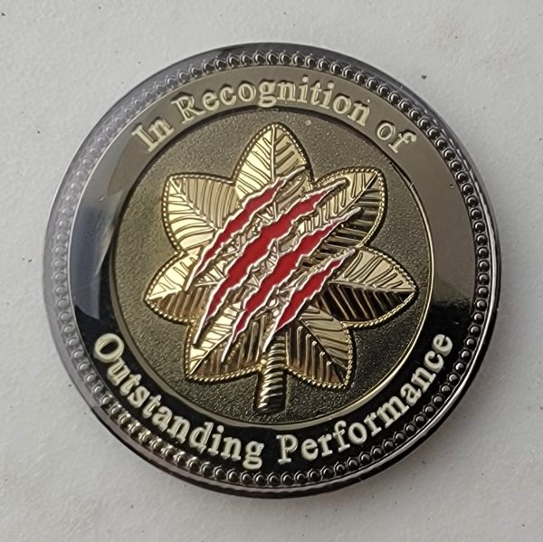 1B2R - RAPTORS - Challenge Coin - Image 2