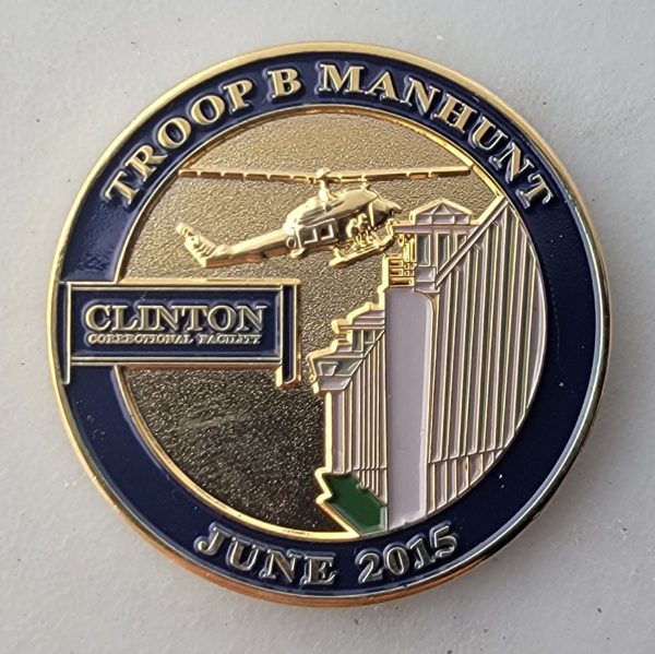 NYSP Troop B Manhunt - Challenge Coin