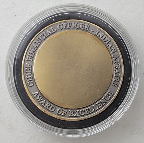 CFO Indian Affairs - Challenge Coin - Image 2