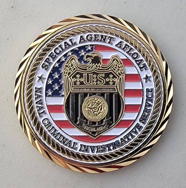 NCIS - SPECIAL AGENT AFLOAT - Challenge Coin