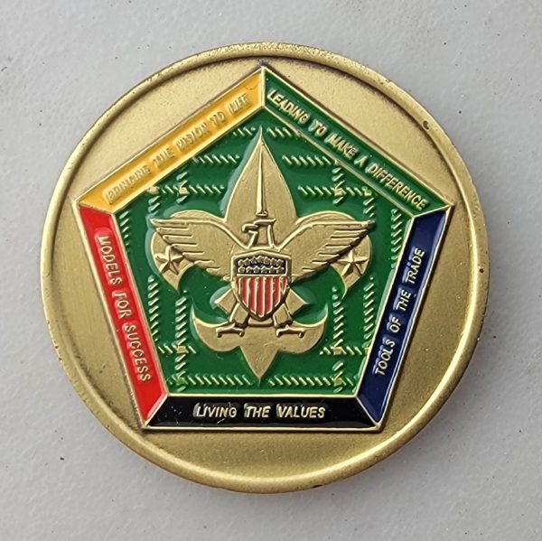 BSA - BLACKHAWK AREA COUNCIL - Challenge Coin - Image 2