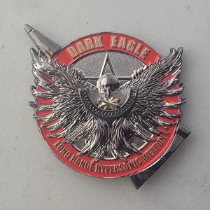 DARK EAGLE - SONIC BOOM - LONG RANGE HYPERSONIC WEAPON - Challenge Coin