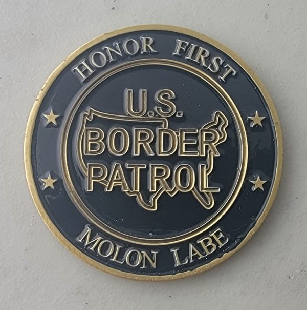 US BORDER PATROL - YUMA, AZ - CHALLENGE COIN