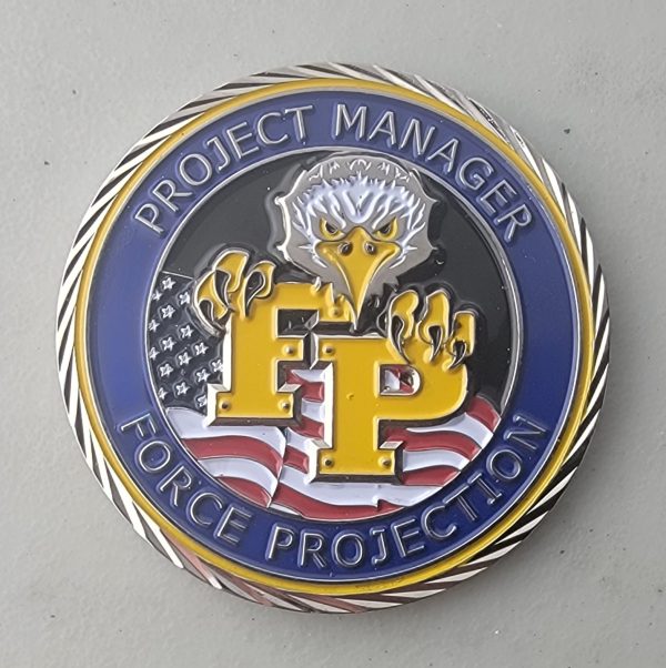 PROJECT MANAGER - FORCE PROTECTION - Challenge Coin