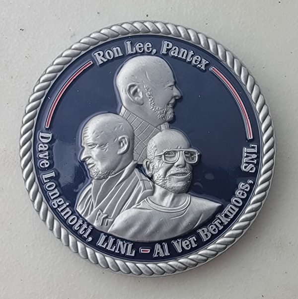 W84 - GROUND LAUNCED CRUISE MISSLE - Challenge Coin - Image 2