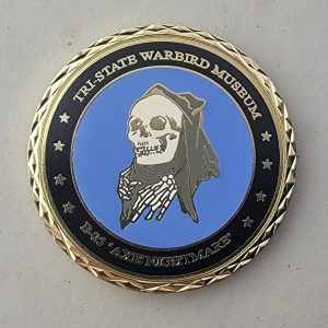 B25 AXE NIGHTMARE - Challenge Coin