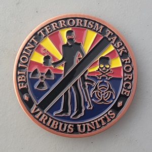 FBI JOINT TERRORISM TASKFORCE - ARIZONA  - Challenge Coin
