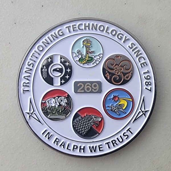 CELARE SPECTARE NECARE - Challenge Coin - Image 2