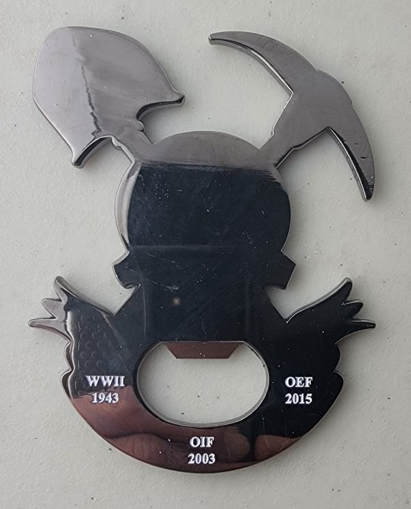 244ENBN - BOTTLE OPENER Challenge Coin - Image 2