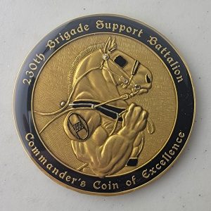 230th BRIGADE SUPPORT BATTALION - Challenge Coin