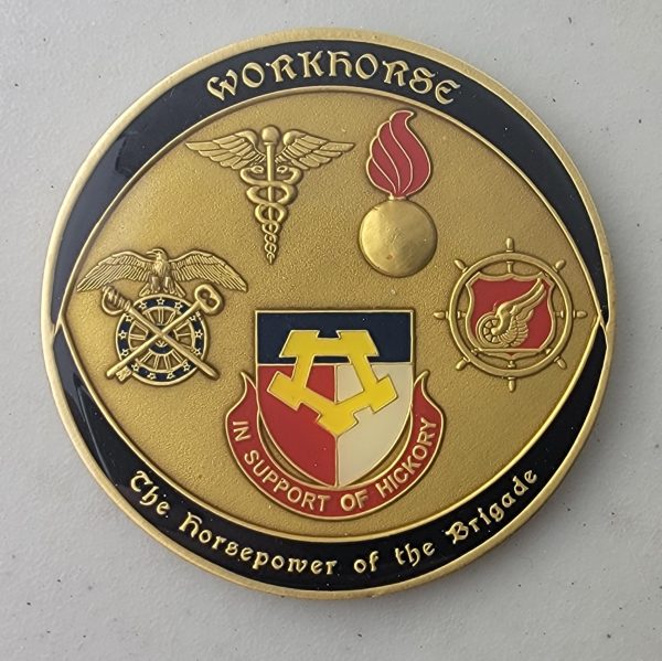 230th BRIGADE SUPPORT BATTALION - Challenge Coin - Image 2