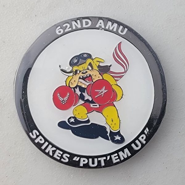 62ND AMU - Challenge Coin