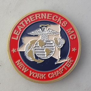 LEATHERNECKS MC - Challenge Coin