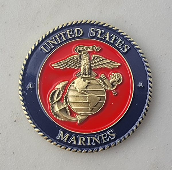 LEATHERNECKS MC - Challenge Coin - Image 2