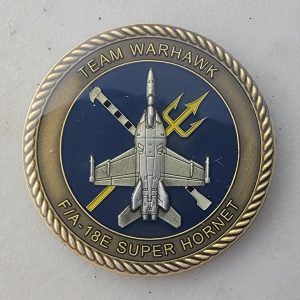 WARHAWKS - F/A-18E SUPER HORNET - Challenge Coin