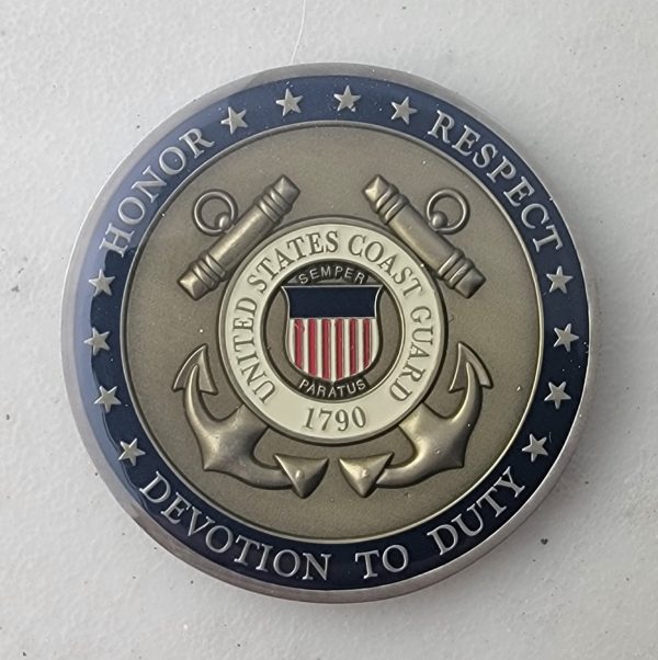 USCG - COMMAND & OPERATIONS SCHOOL - Challenge Coin - Image 2