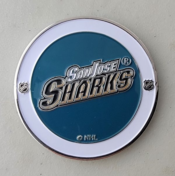 SAN JOSE SHARKS - Challenge Coin - Image 2