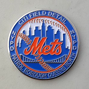 METS - NYPD - Challenge Coin