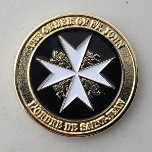 THE ORDER OF ST JOHN - Challenge Coin