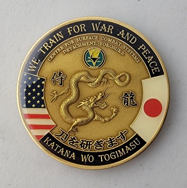 YOKOSUKA JAPAN - Challenge Coin - Image 2