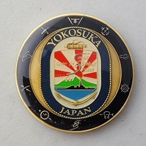 YOKOSUKA JAPAN - Challenge Coin