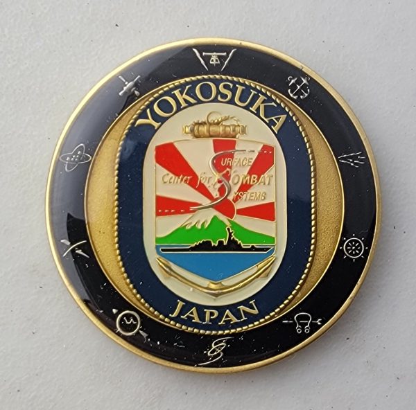 YOKOSUKA JAPAN - Challenge Coin