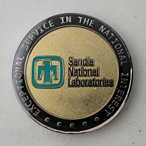 SNL - MATERIAL SCIENCE & ENGINEERING - Challenge Coin