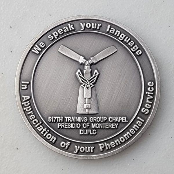 517th TRAINING GROUP - Challenge Coin