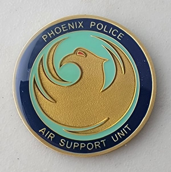 PHOENIX POLICE - AIR SUPPORT UNIT - Challenge Coin