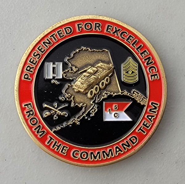 CRAZY HORSE TROOP - Challenge Coin - Image 2