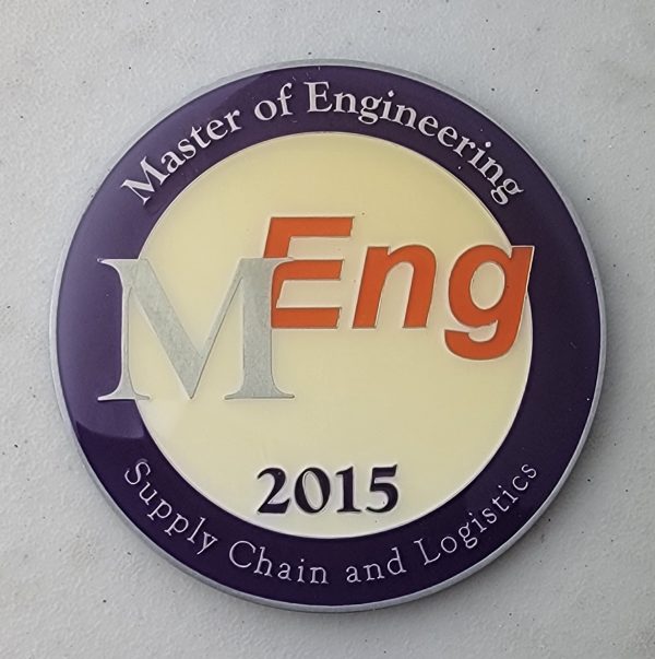 CLEMSON INDUSTRIAL ENGINEERING - 2015 - Challenge Coin