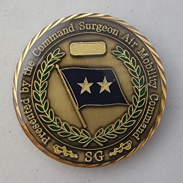 AIR MOBILITY COMMAND - 2 STAR - Challenge Coin