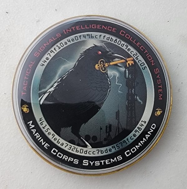 MARINE CORPS SYSTEMS COMMAND - Challenge Coin
