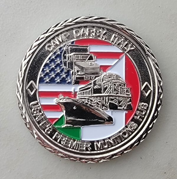 31st MUNITIONS SQUADRON - Challenge Coin - Image 2