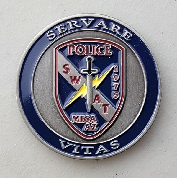 MESA POLICE NEGOTIATOR - SWAT - Challenge Coin - Image 2