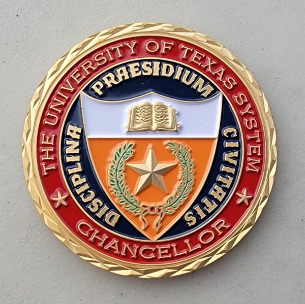 CHANCELLOR - UNIVERSITY OF TEXAS - Challenge Coin