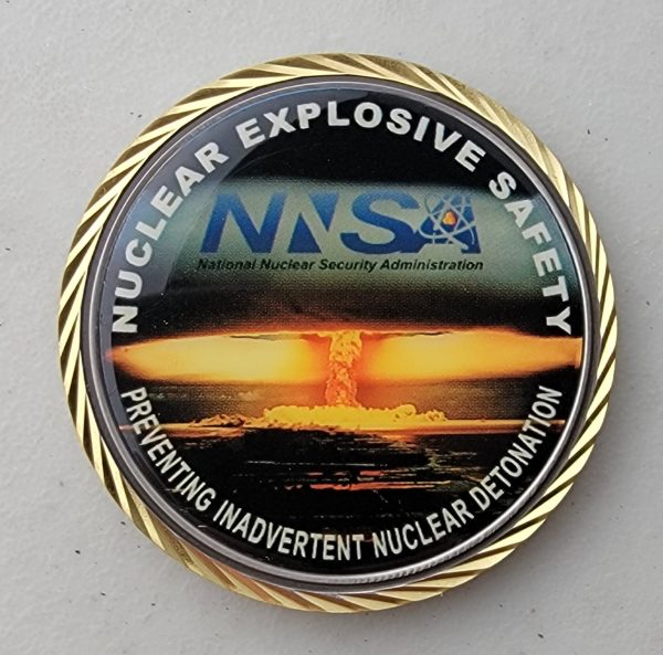 NES - NNSA - SNL - Challenge Coin - Image 2