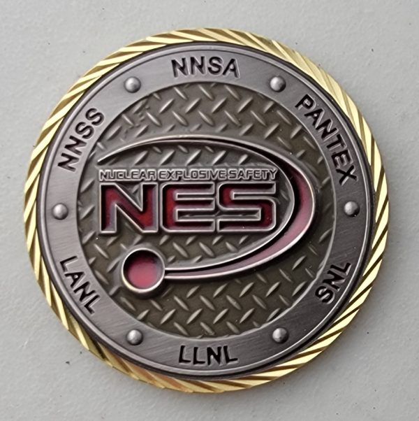 NES - NNSA - SNL - Challenge Coin