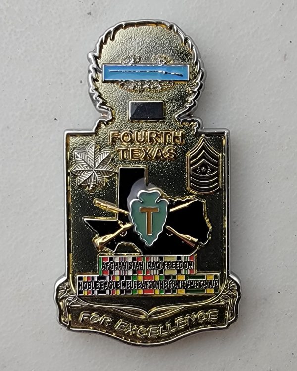 FOURTH TEXAS - Challenge Coin - Image 2
