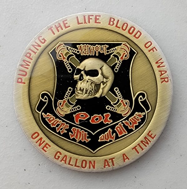 5TH FUELS MANAGEMENT FLIGHT - Challenge Coin - Image 2