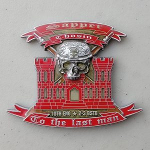 SAPPER - 10TH ENG - 2-3 BSTB - Challenge Coin