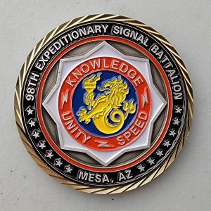 98TH EXPEDITIONARY SIGNAL BATTALION - Challenge Coin